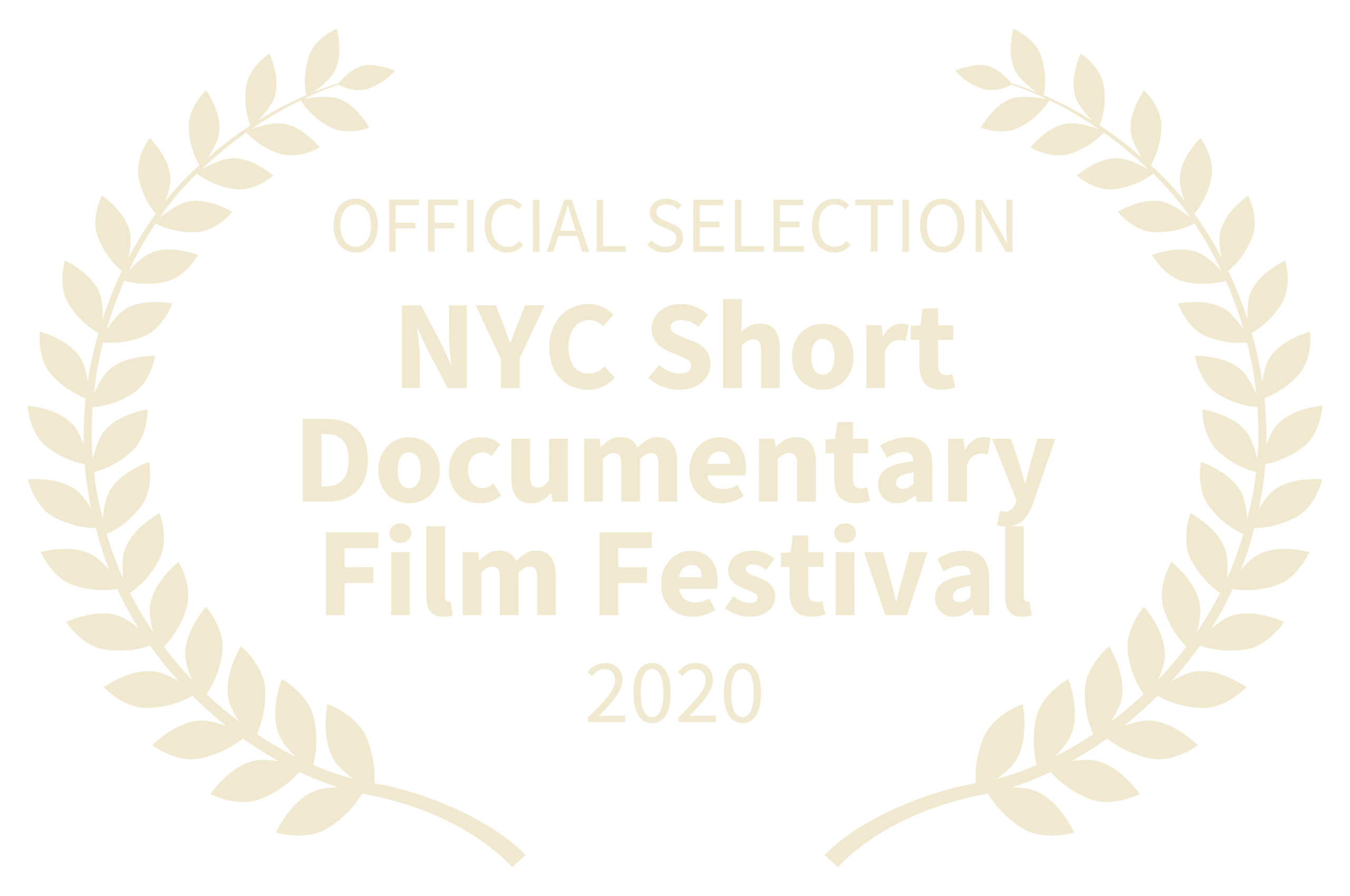 Official Selection NYC Short Documentary Film Festival 2020